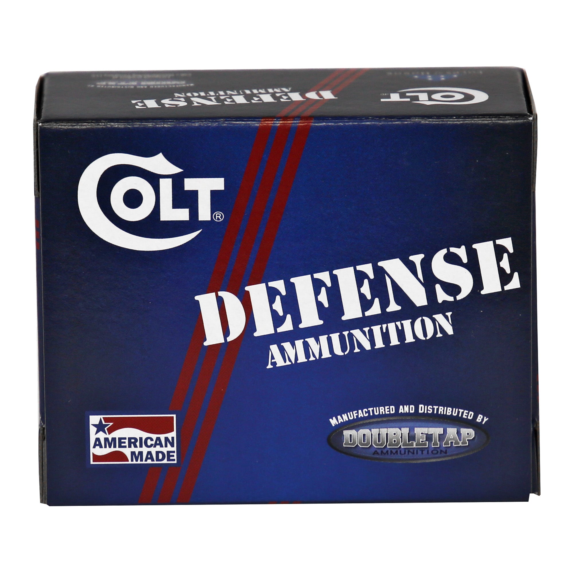 DoubleTap Ammunition Colt Defense 10mm 180-Grain Hollow Point Ammo (20 Rounds per Box)