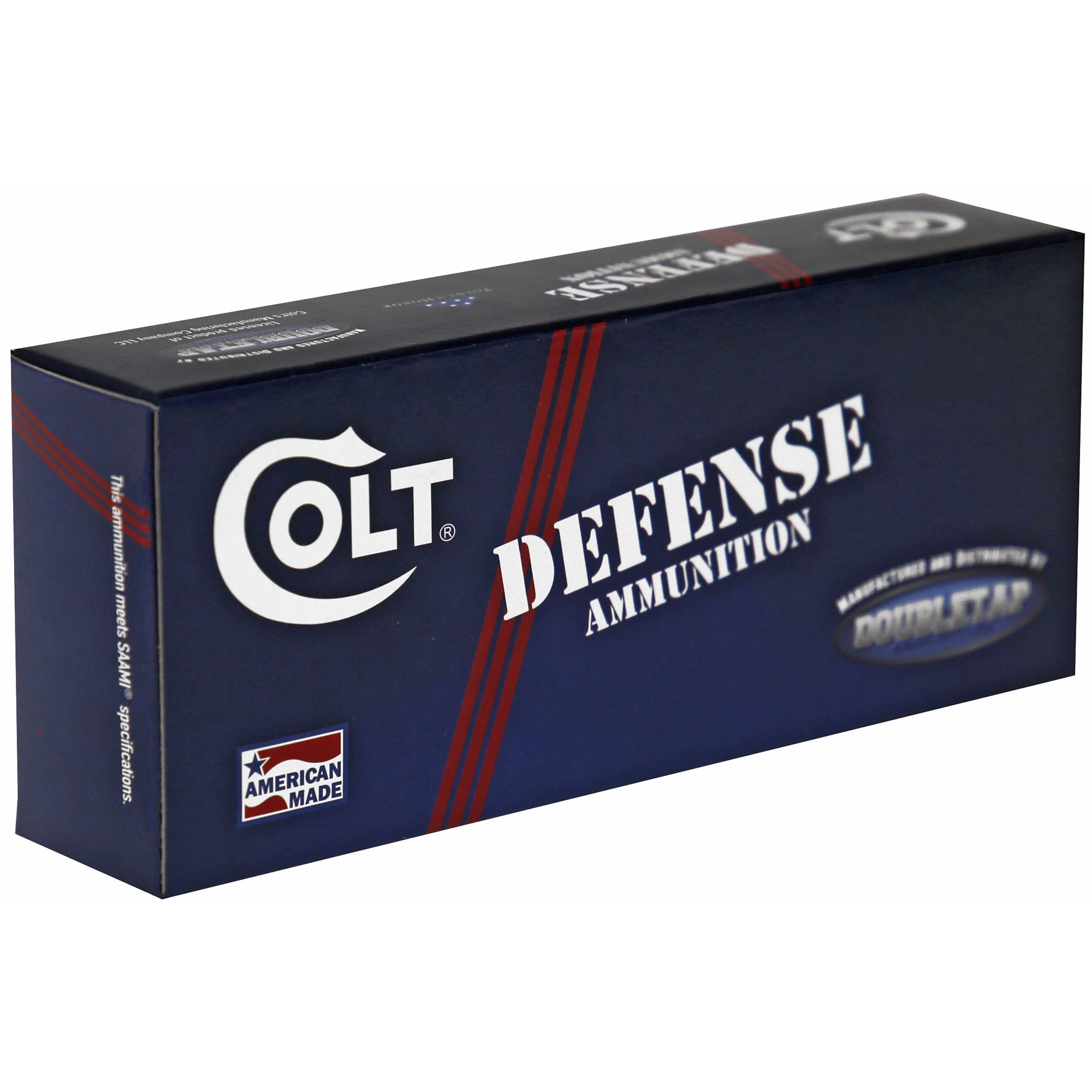 DoubleTap Ammunition Colt Defense .223 Remington 62 Grain Copper Hollow Point Ammo - 20 Rounds Per Box