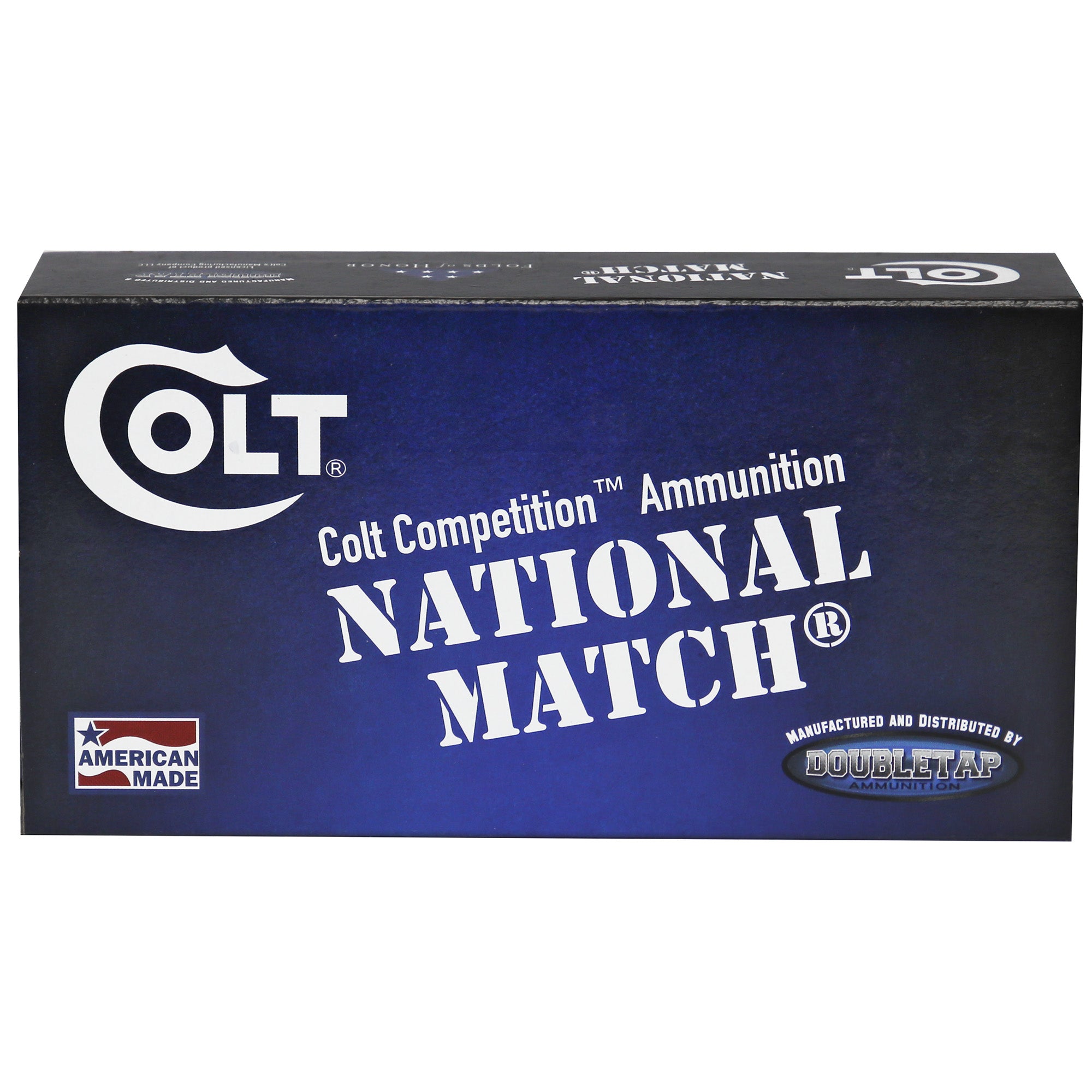 DoubleTap Ammunition Colt National Match 223 Remington 62 Grain FMJ - Pack of 50 Rounds