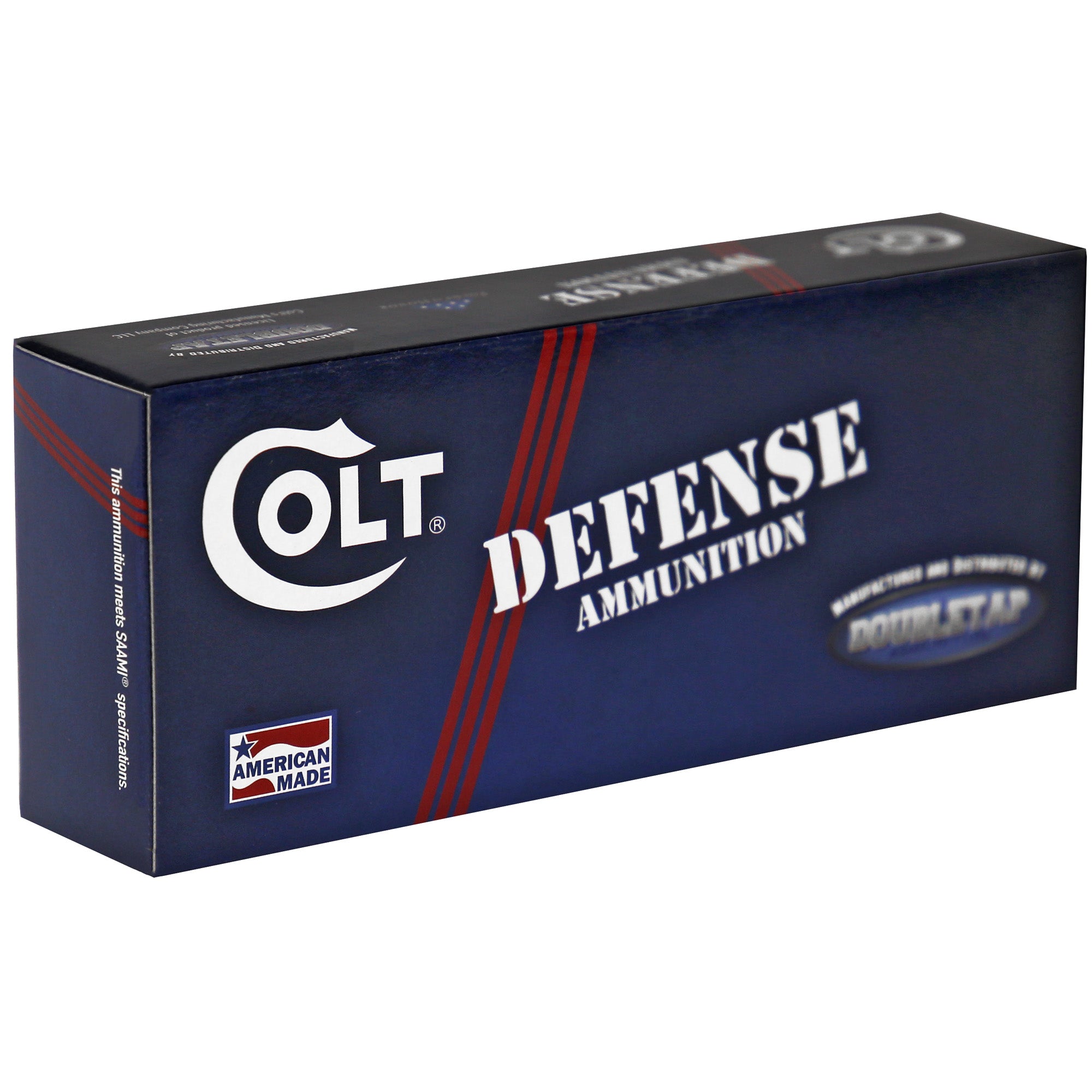 DoubleTap Ammunition Colt Defense 300 Blackout 125-Grain Hollow Point Ammo (20 Rounds per Box)