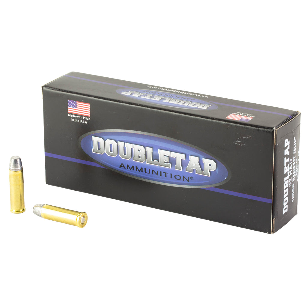 DoubleTap Ammunition 32 H&R 120 Grain Hardcast Solid Round – Ideal for Hunting and Defense in Dense Woods