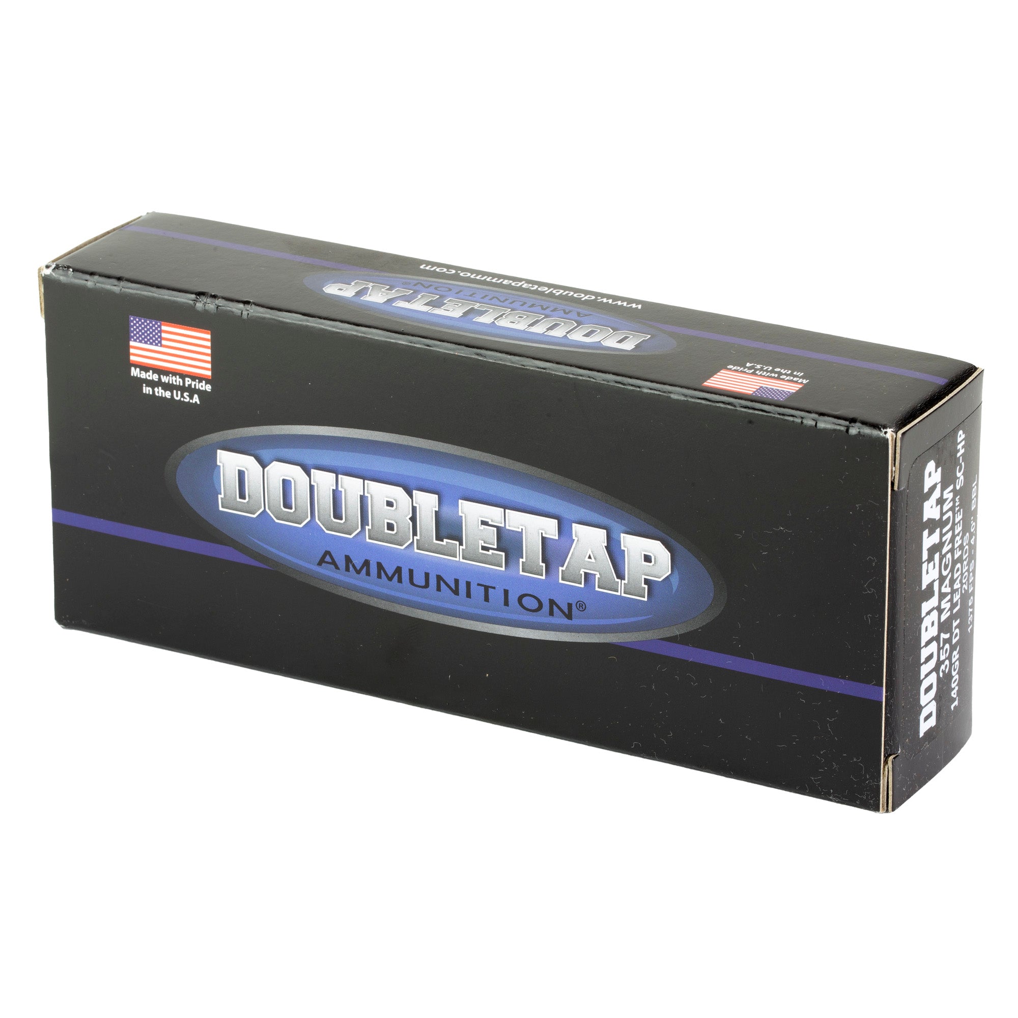 DoubleTap Ammunition 357 Magnum Lead-Free 140-Grain Copper Hollow Point