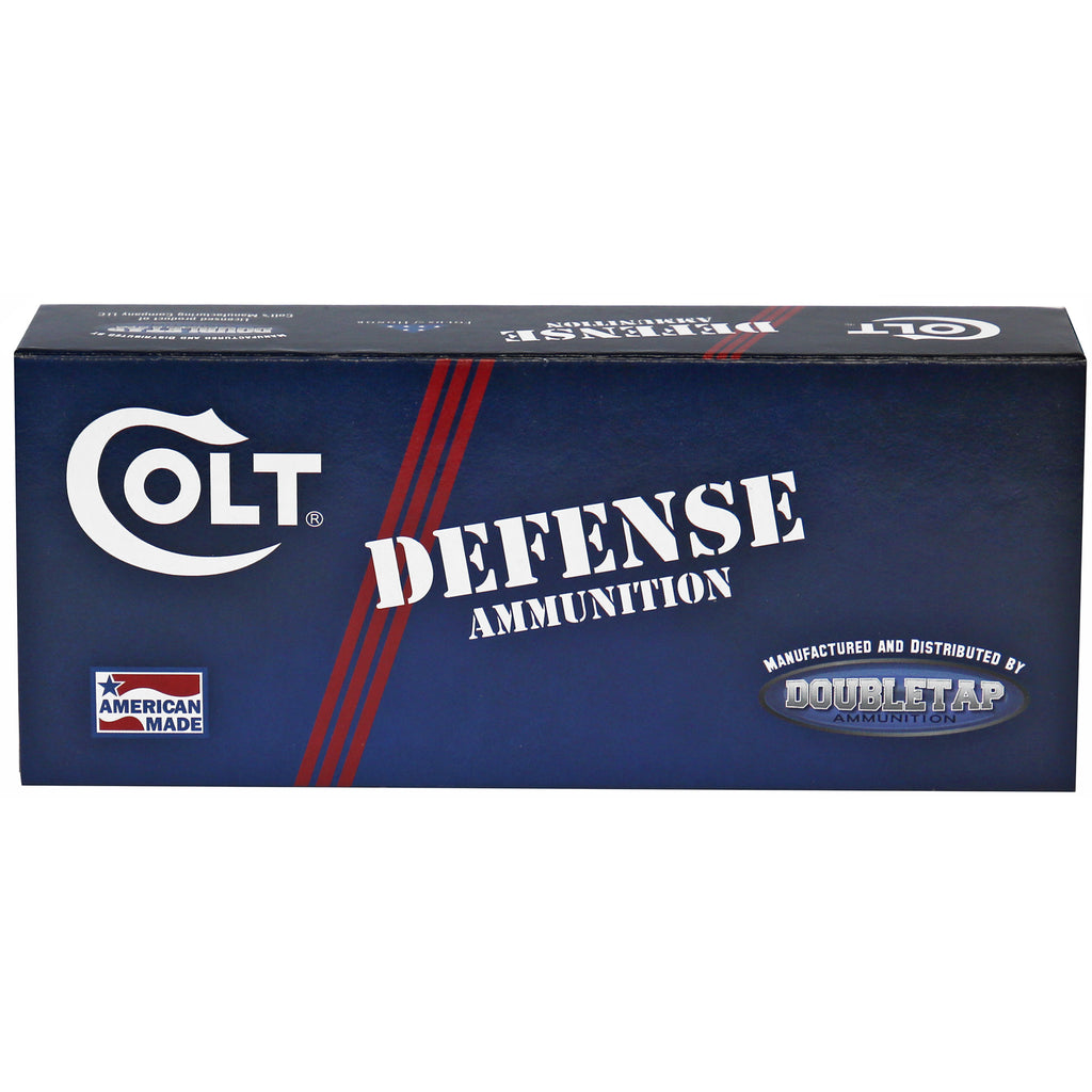 DoubleTap Ammunition Colt Defense 38 Special 110-Grain Copper Jacketed Hollow Point Ammunition