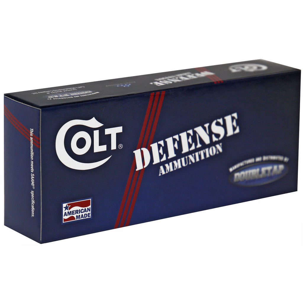DoubleTap Ammunition Colt Defense 38 Special 110-Grain Copper Jacketed Hollow Point Ammunition