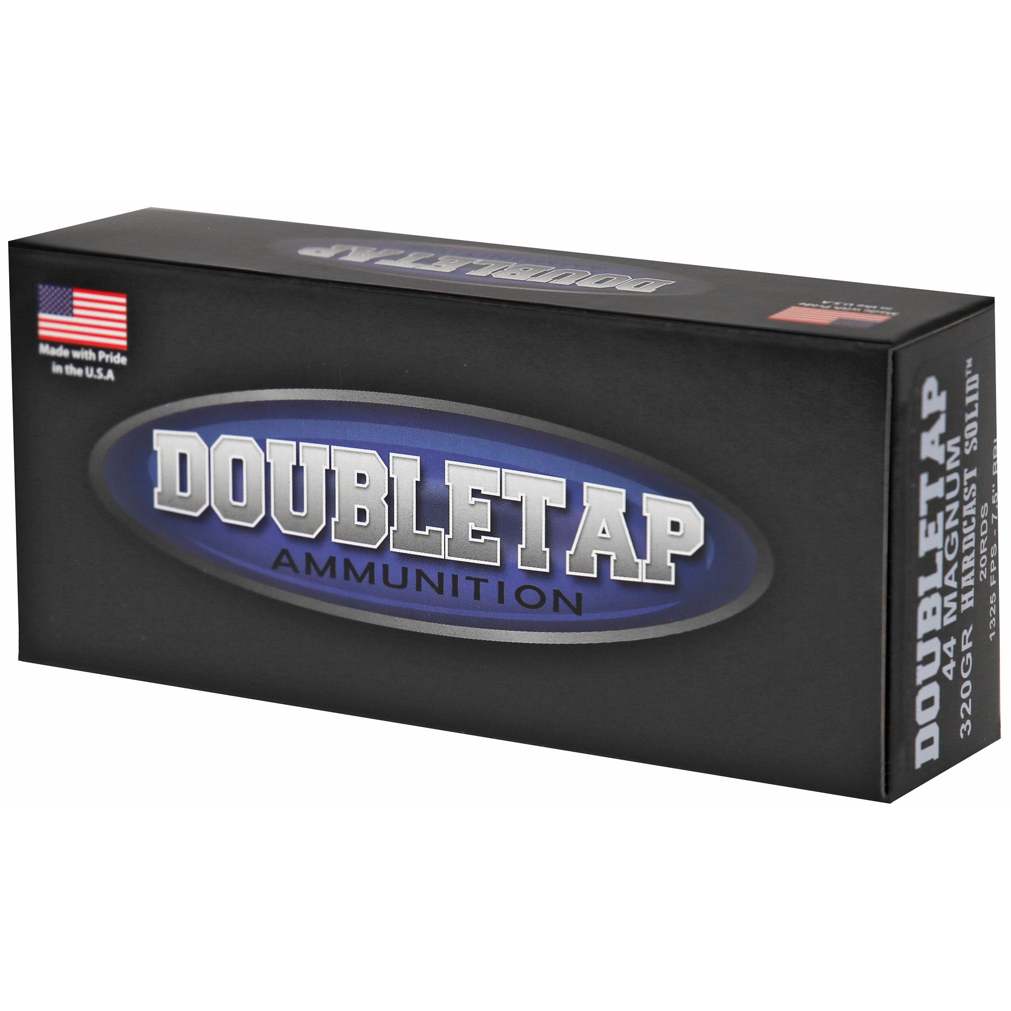 DoubleTap Ammunition 44M320HC Hardcast Solid 320 Grain .44 Magnum Cartridge