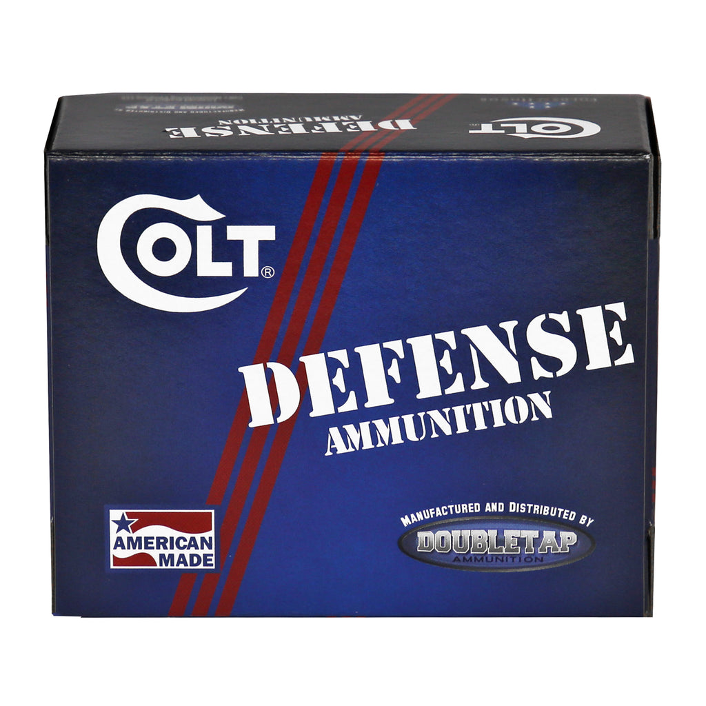 DoubleTap Ammunition Colt Defense .45 ACP 230 Grain Hollow Point - 20 Rounds Per Box