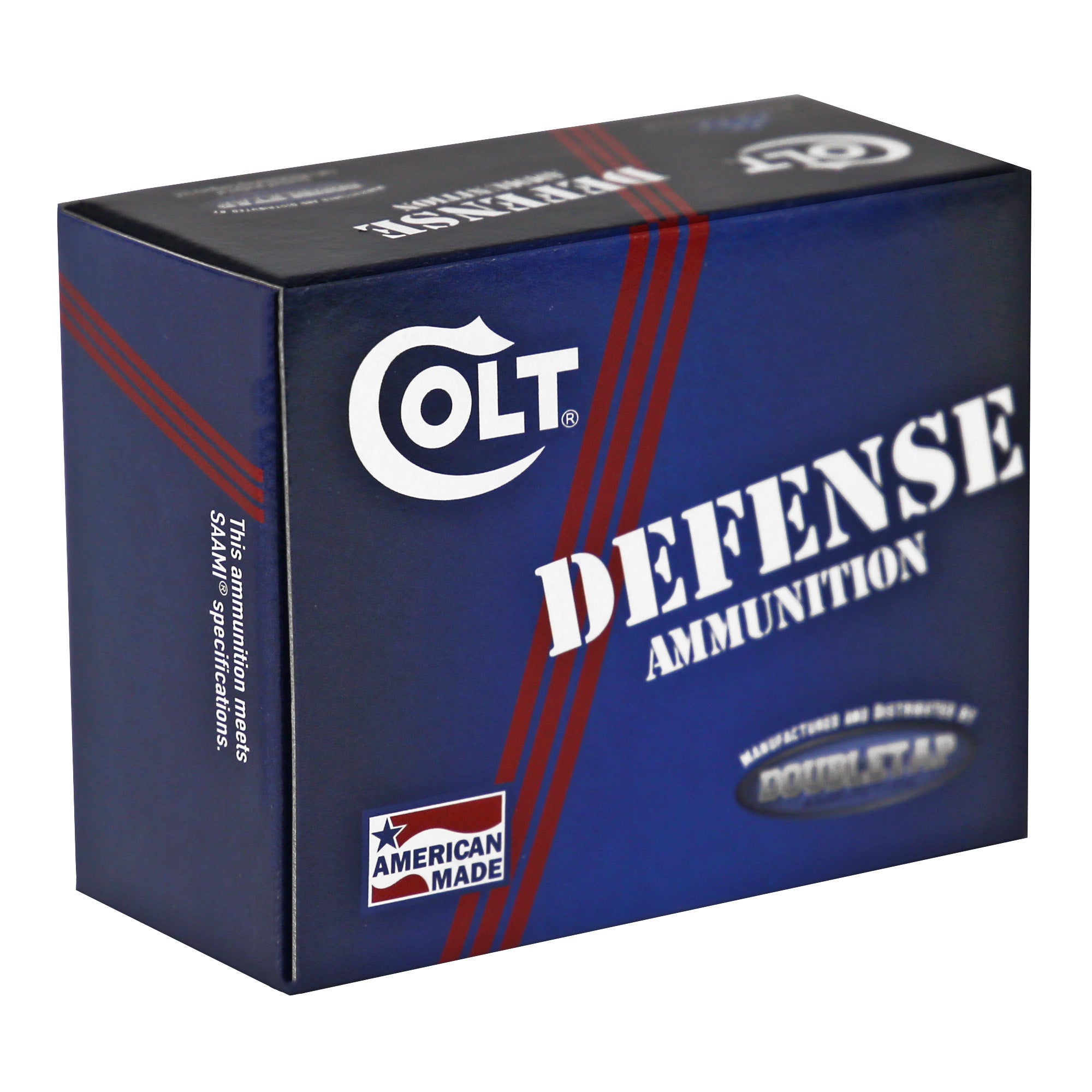 DoubleTap Ammunition Colt Defense .45 ACP 230 Grain Hollow Point - 20 Rounds Per Box