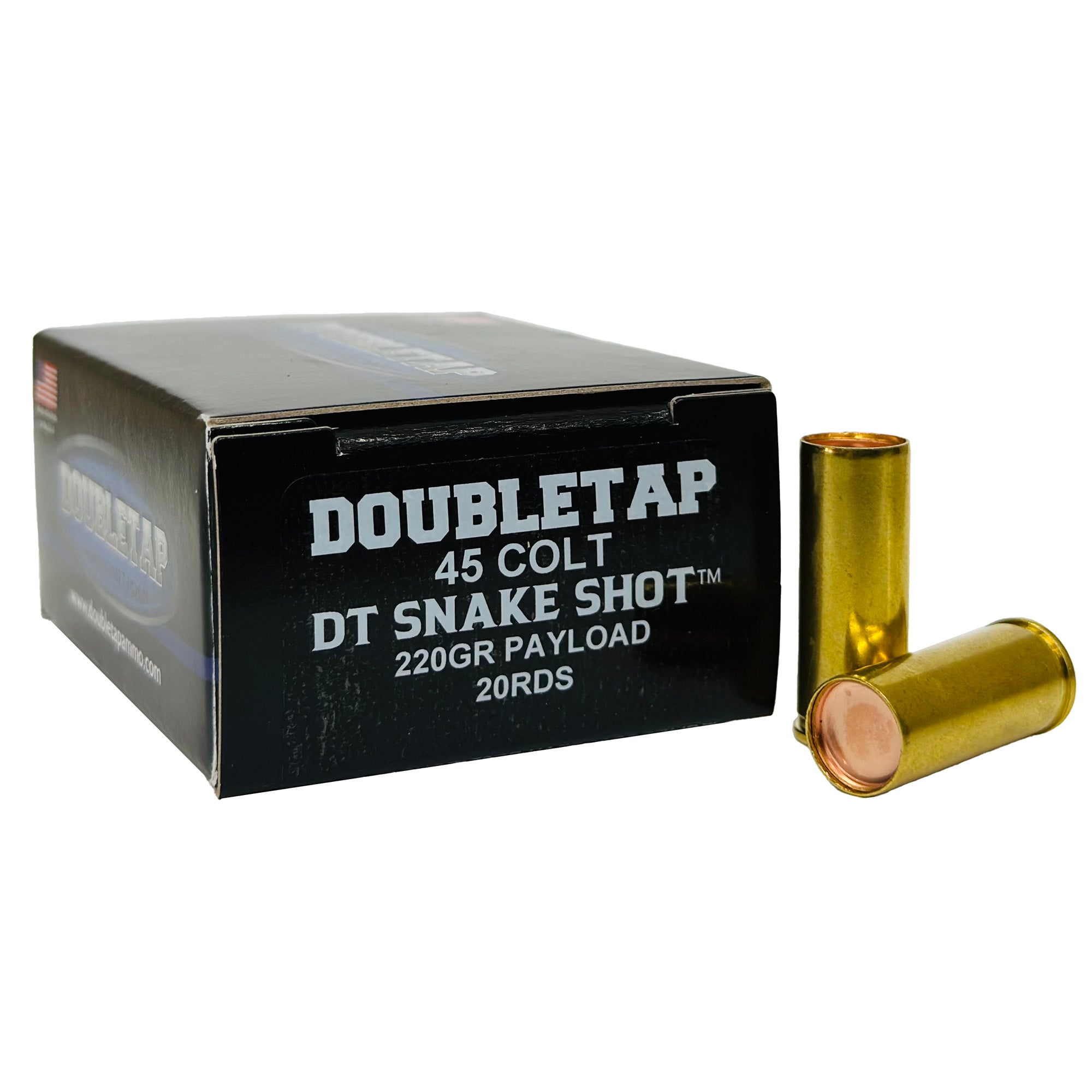 DoubleTap Ammunition SnakeShot 45 Colt 220 Grain Shotshell (20/Case)