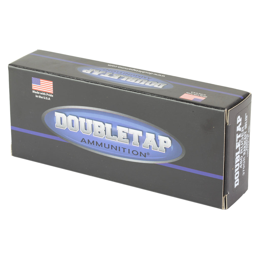 DoubleTap Ammunition 480 Ruger Hardcast Solid 370-Grain – Ideal for Big Game and Woods Defense