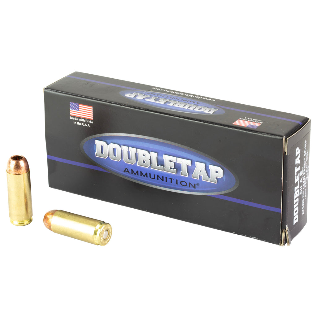 DoubleTap Ammunition 50 Action Express Lead-Free Copper Hollow Point 275 Grain - Pack of 20