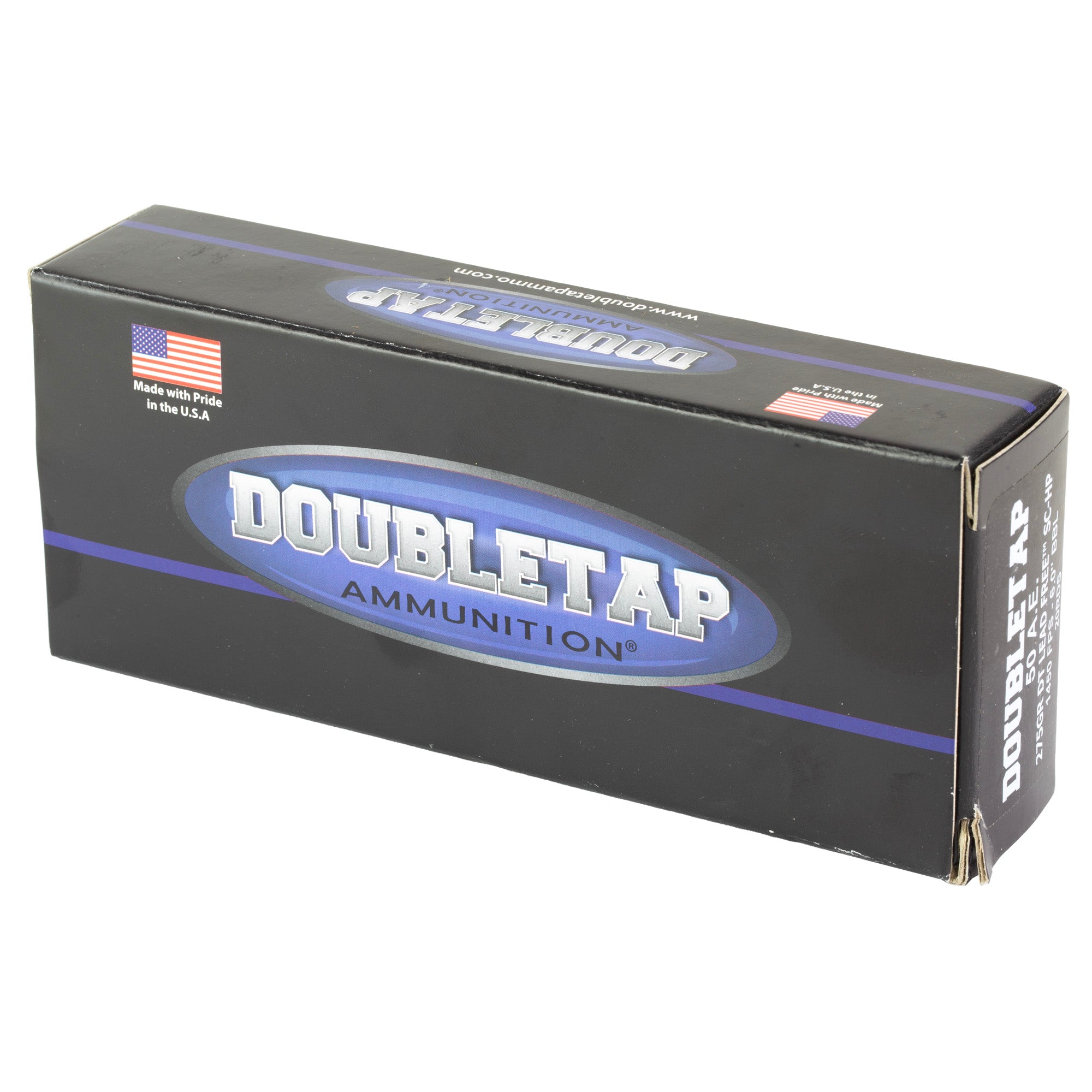 DoubleTap Ammunition 50 Action Express Lead-Free Copper Hollow Point 275 Grain - Pack of 20