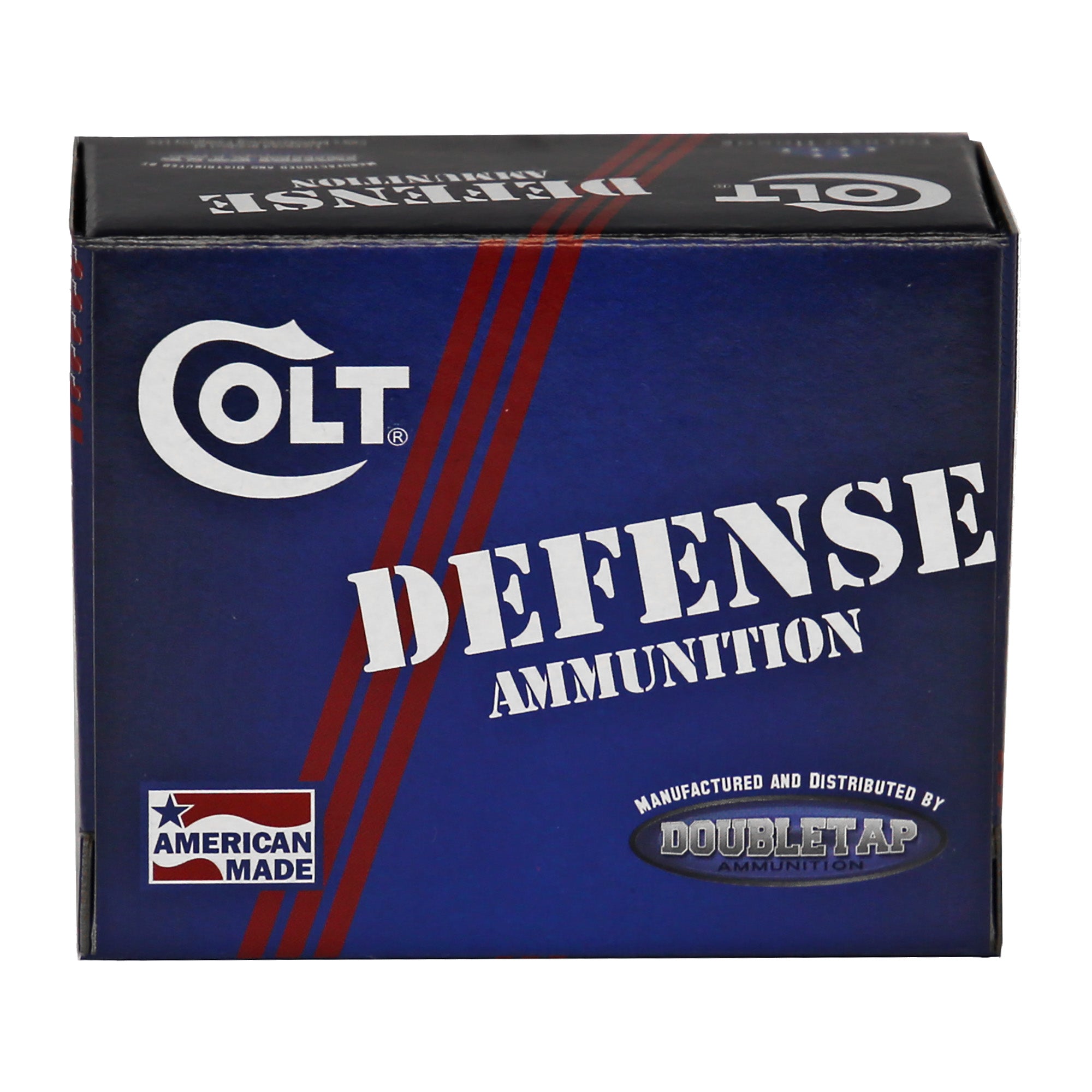 DoubleTap Ammunition Colt Defense 9mm 124 Grain Hollow Point Ammo - 20 Rounds Per Box