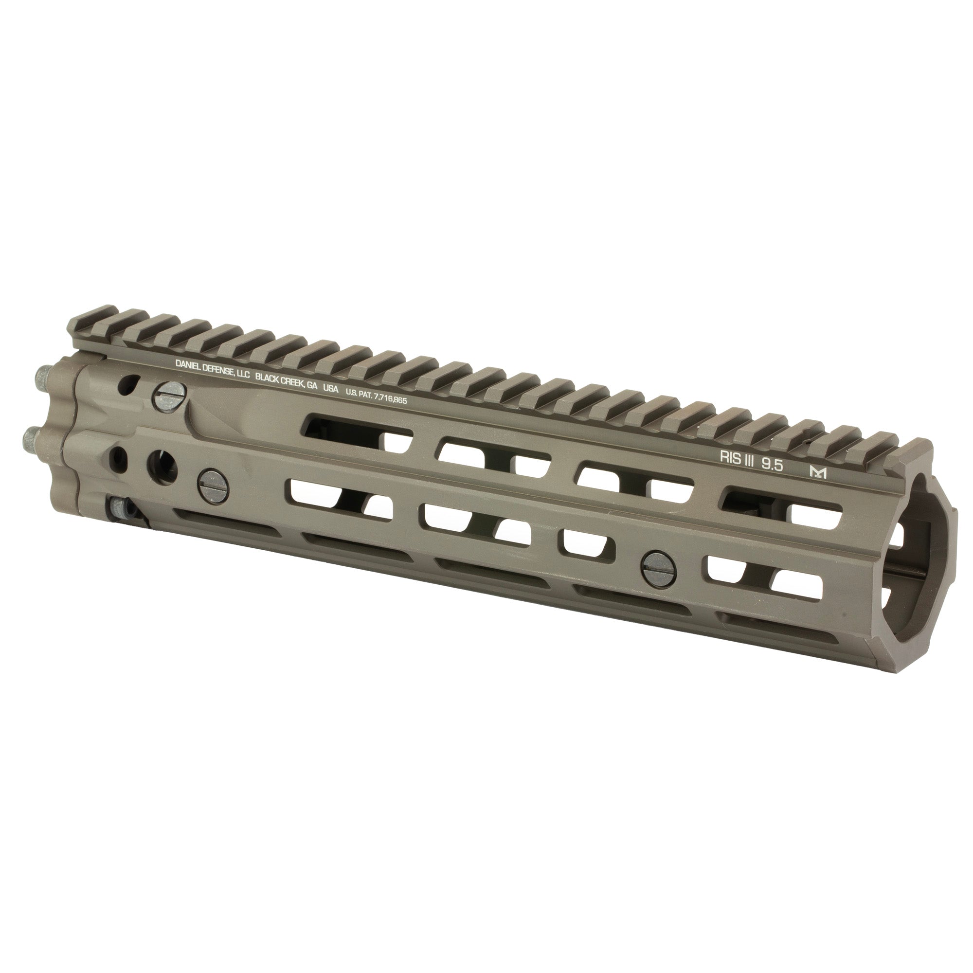 Daniel Defense RIS III Handguard with M-LOK - 9.5 inches, Flat Dark Earth