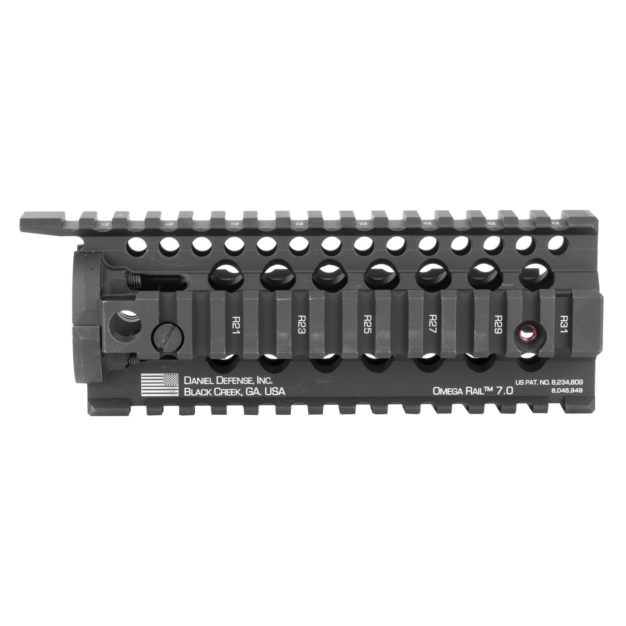 Daniel Defense Omega Carbine Rail 7.0 Black – Lightweight Handguard for AR-15
