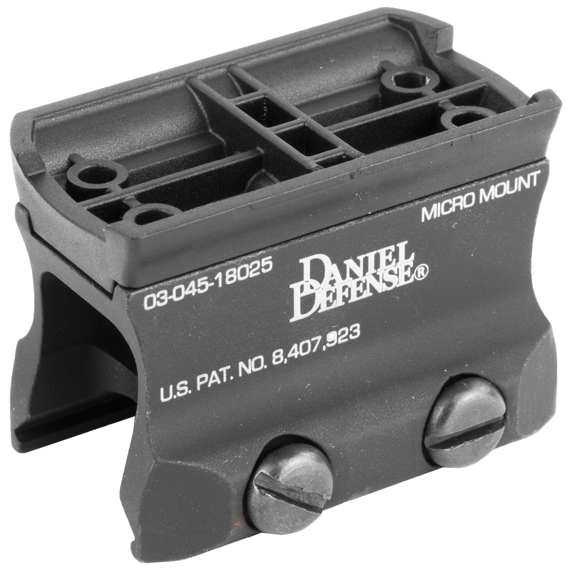 Daniel Defense DD Micro Aimpoint Mount (Tall) Black – Secure Optic Attachment for Flat-Top Receivers