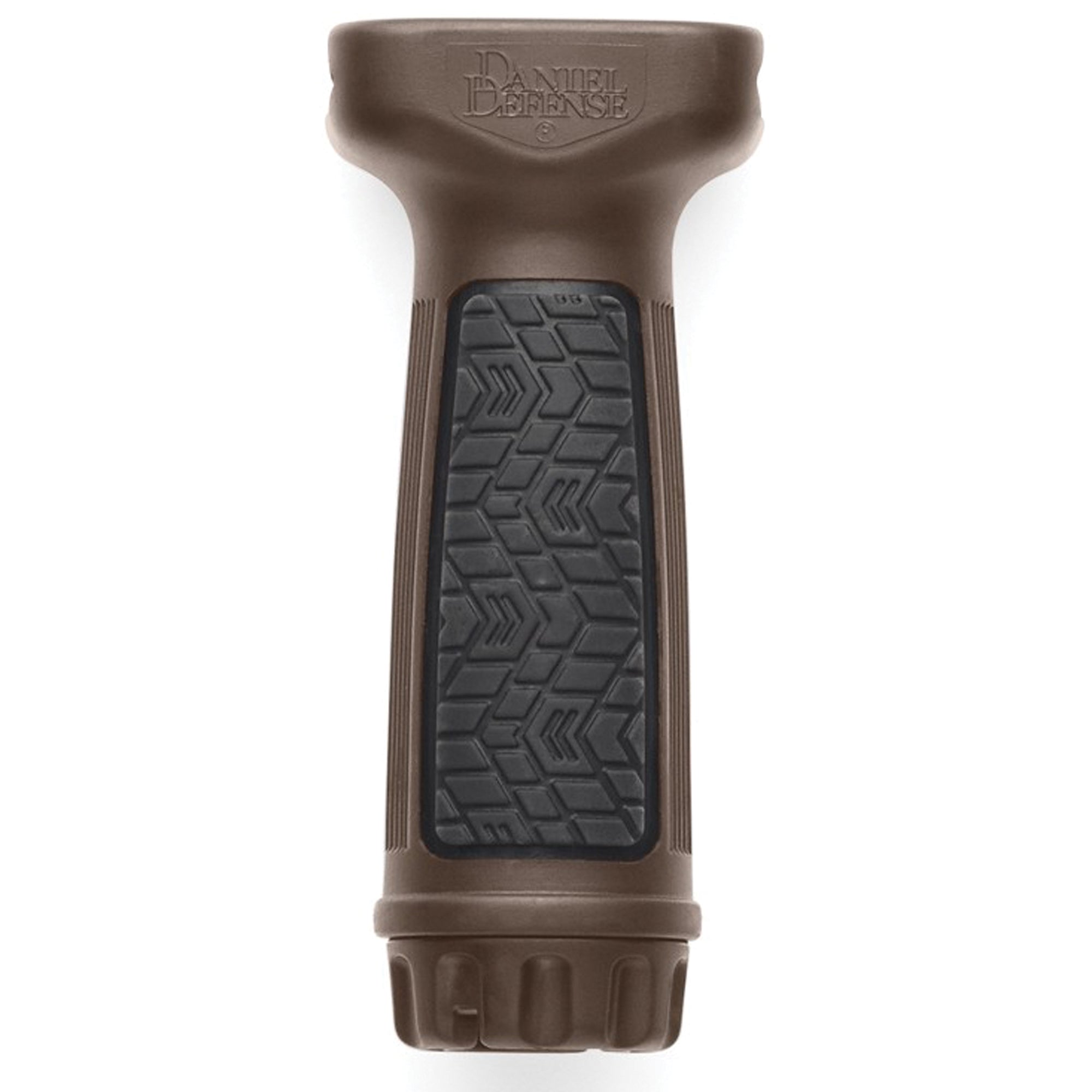 Daniel Defense DD Vertical Foregrip Mil-Spec Plus Brown with Rubber Overmolding and Water Tight Storage