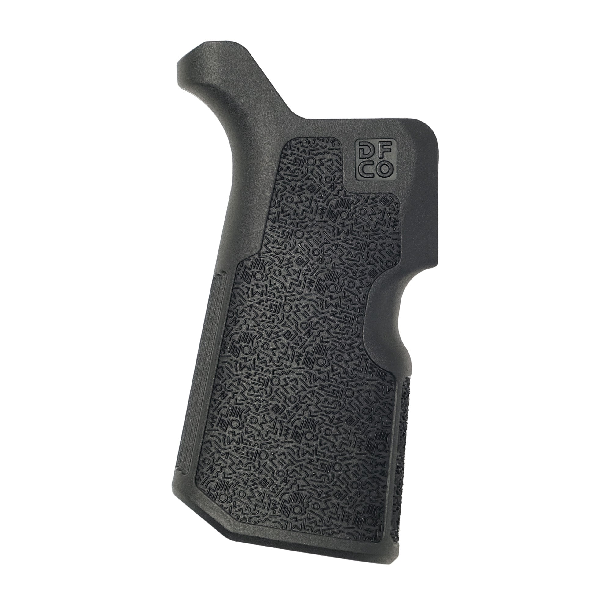 Die Free Co Kung Fu Grip Black for AR15/M4 and AR10/SR25 Platforms