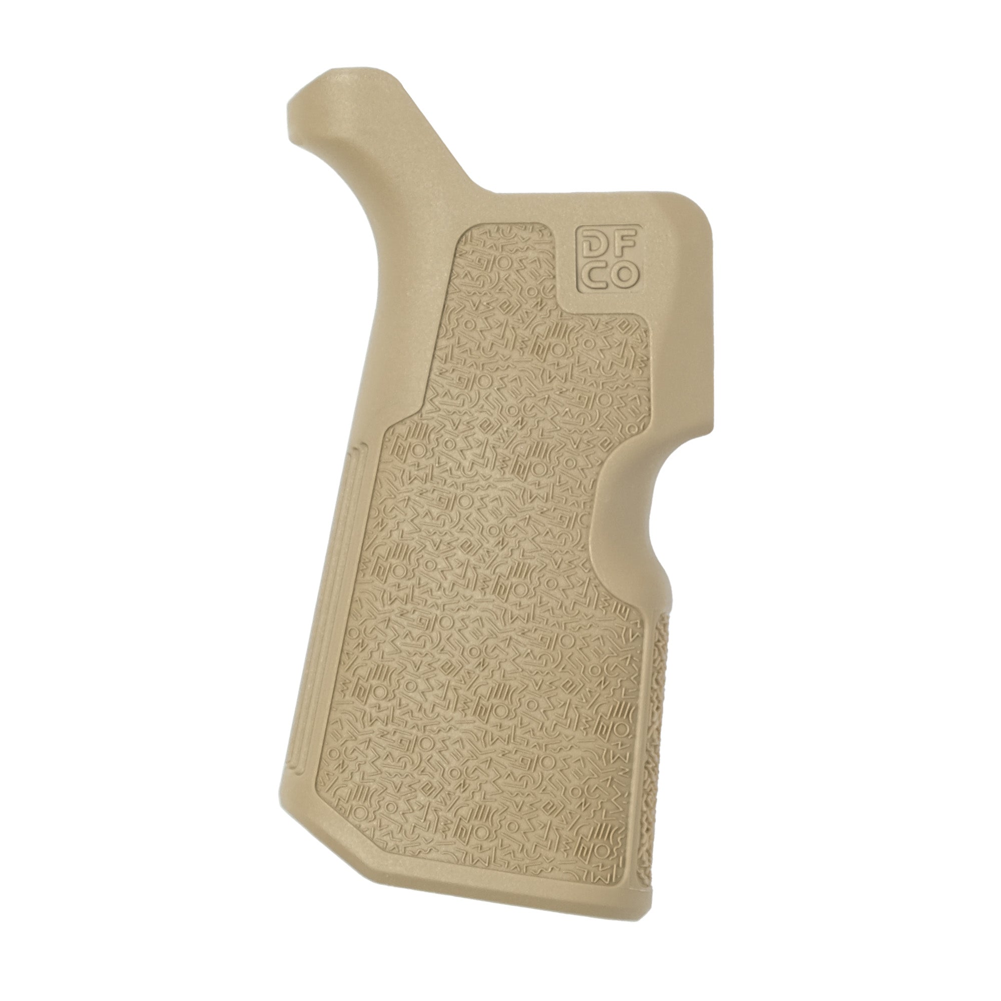 Die Free Co Kung Fu Grip FDE for AR15/M4 and AR10/SR25 Platforms