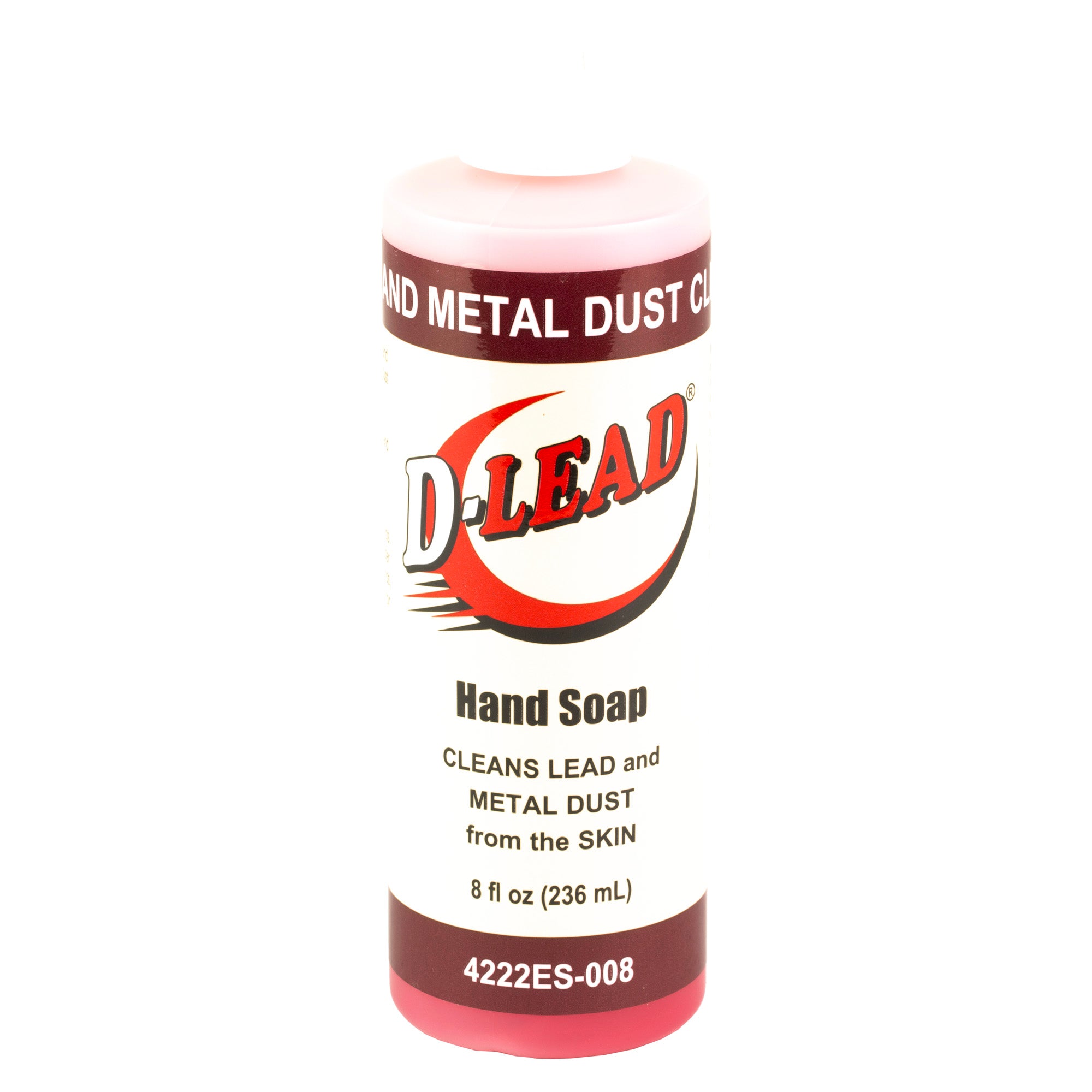 D-Lead Hand Soap 8oz Bottle - Heavy Metal Dust and Lead Contaminant Remover