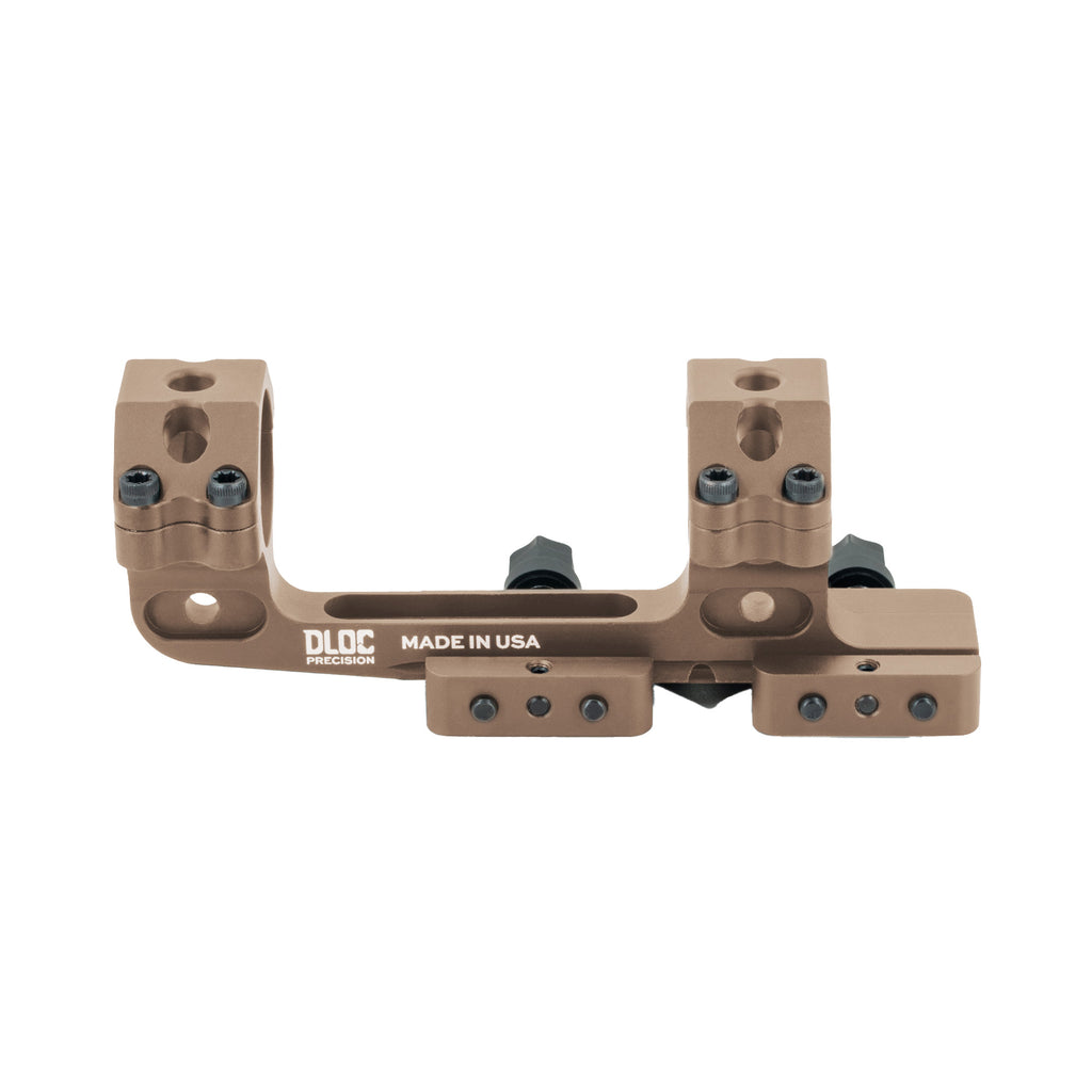 DLOC Precision 30mm Cantilever Scope Mount - Tan | Model DLOC-C130-1630-T