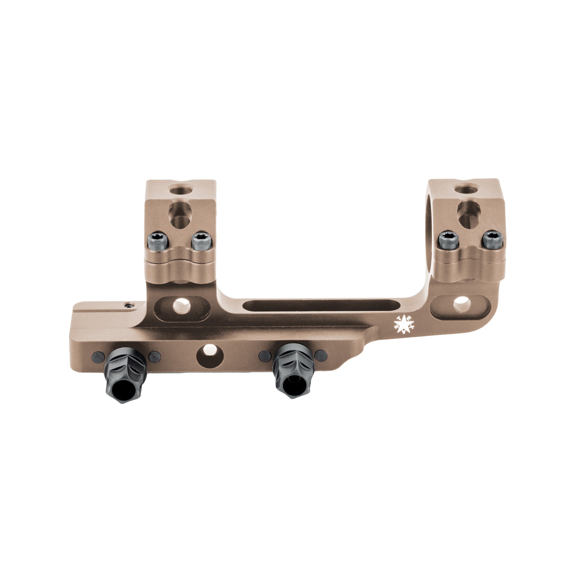 DLOC Precision 30mm Cantilever Scope Mount - Tan | Model DLOC-C130-1630-T
