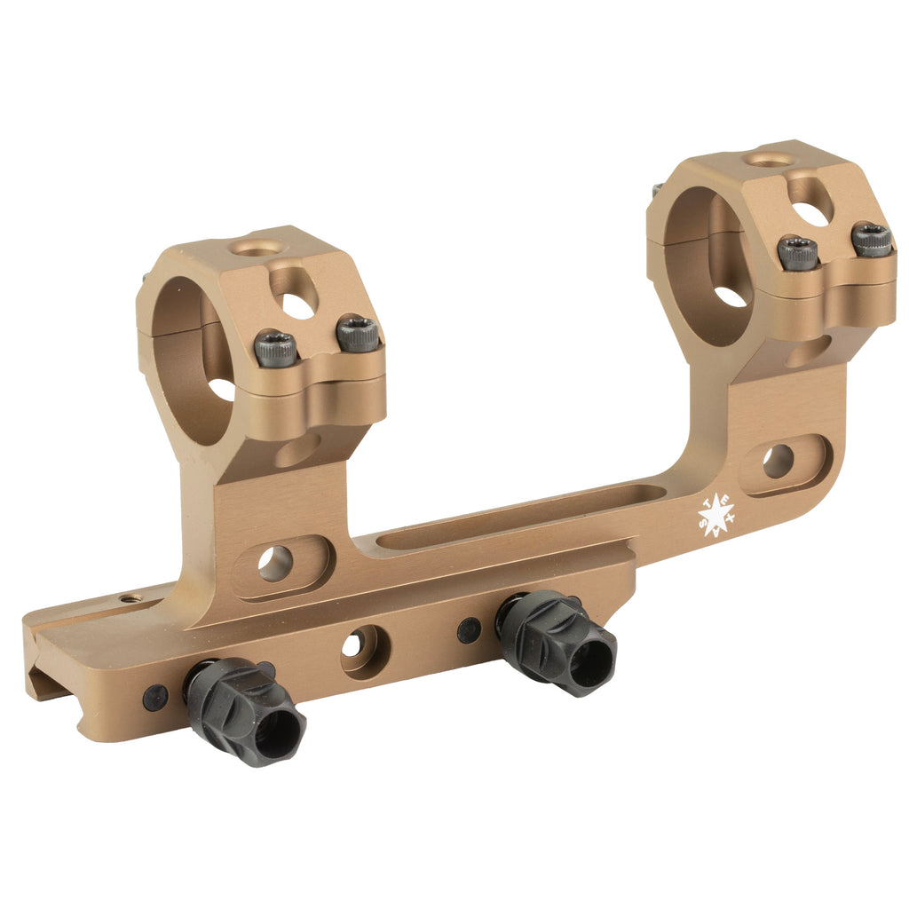 DLOC Precision 30mm Cantilever Scope Mount with Lock-On Control in Tan