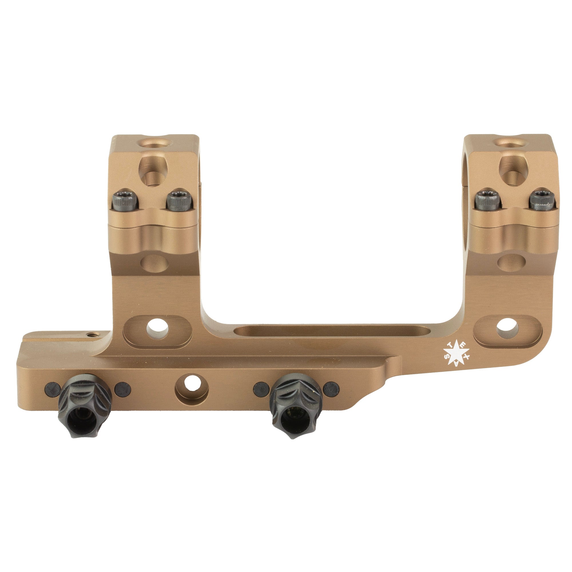 DLOC Precision 30mm Cantilever Scope Mount with Lock-On Control in Tan
