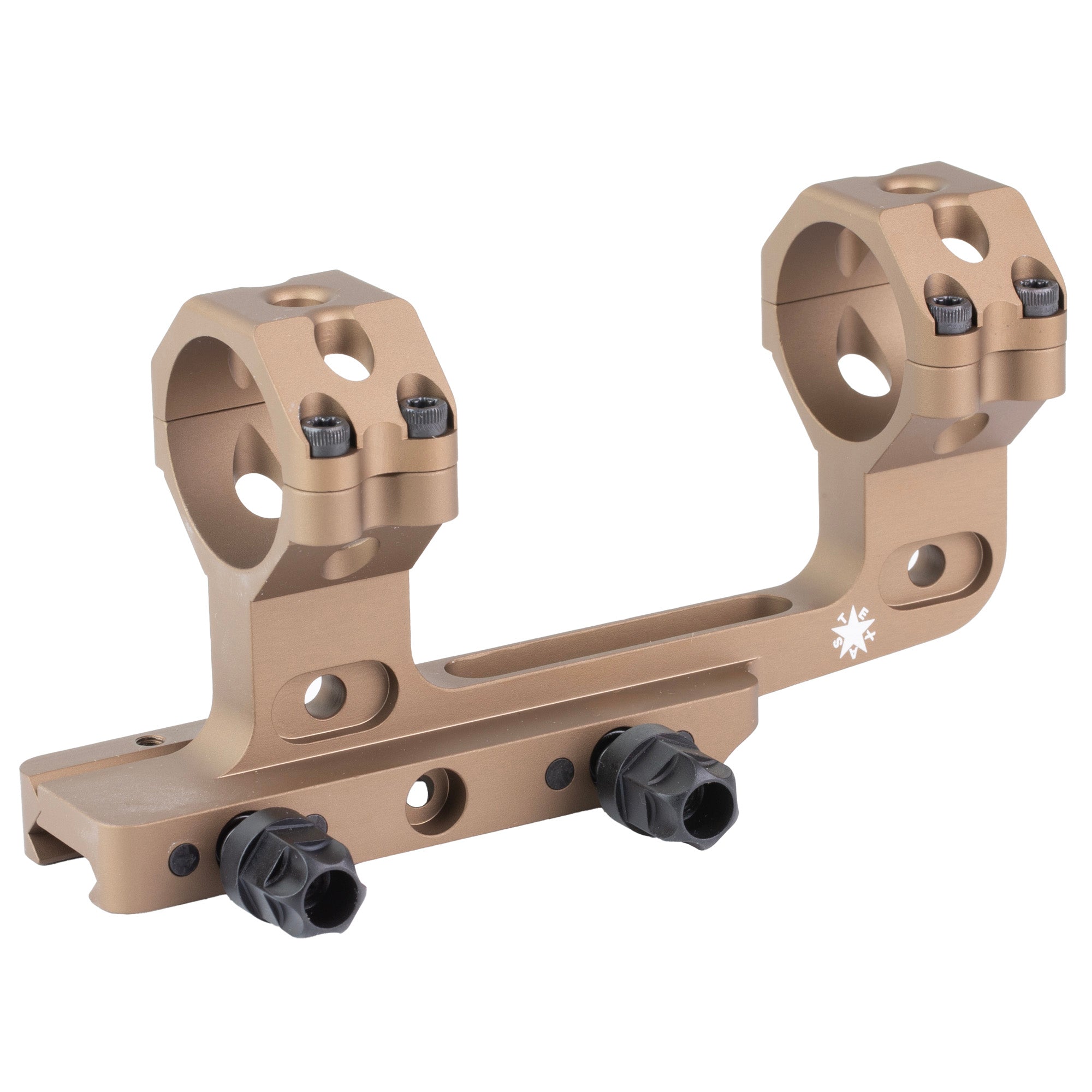DLOC Precision 34mm Cantilever Scope Mount in Tan - Model DLOC-C134-2050-T