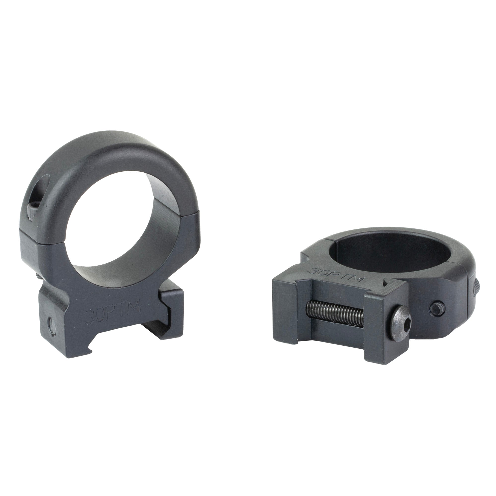 DNZ Products Freedom Reaper 30mm Medium Scope Ring Mounts - Black