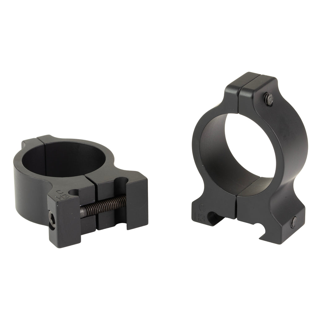 DNZ Freedom Reaper 30mm High Scope Rings – Black, Precision Mounts for Rifles