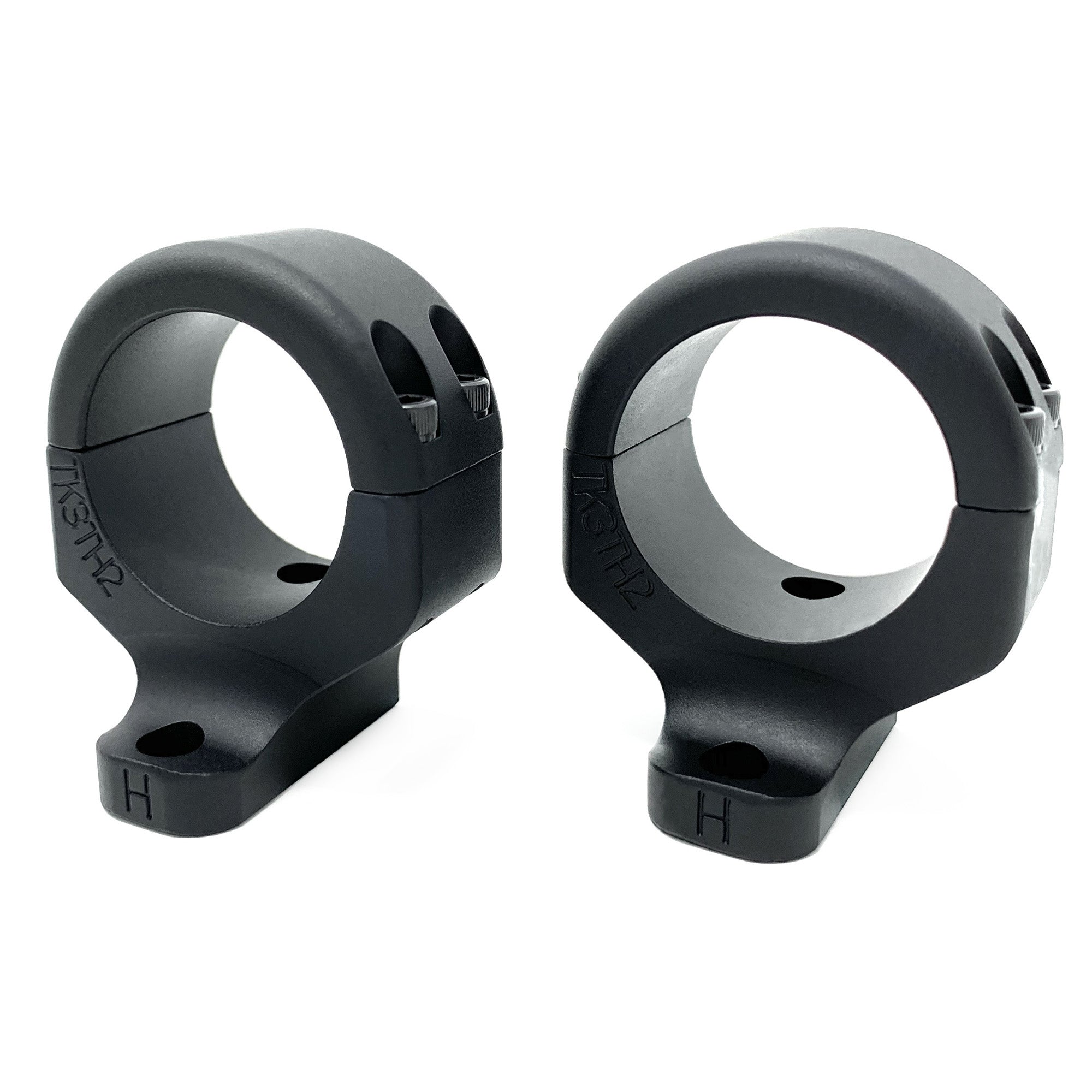 DNZ Game Reaper 2 30mm Medium Scope Rings – Black, Precision Machined Aluminum Mounts