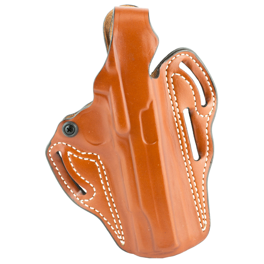 DeSantis Gunhide Model 1 Outside Waistband Holster for 1911 Pistols - Right Hand, Tan Leather