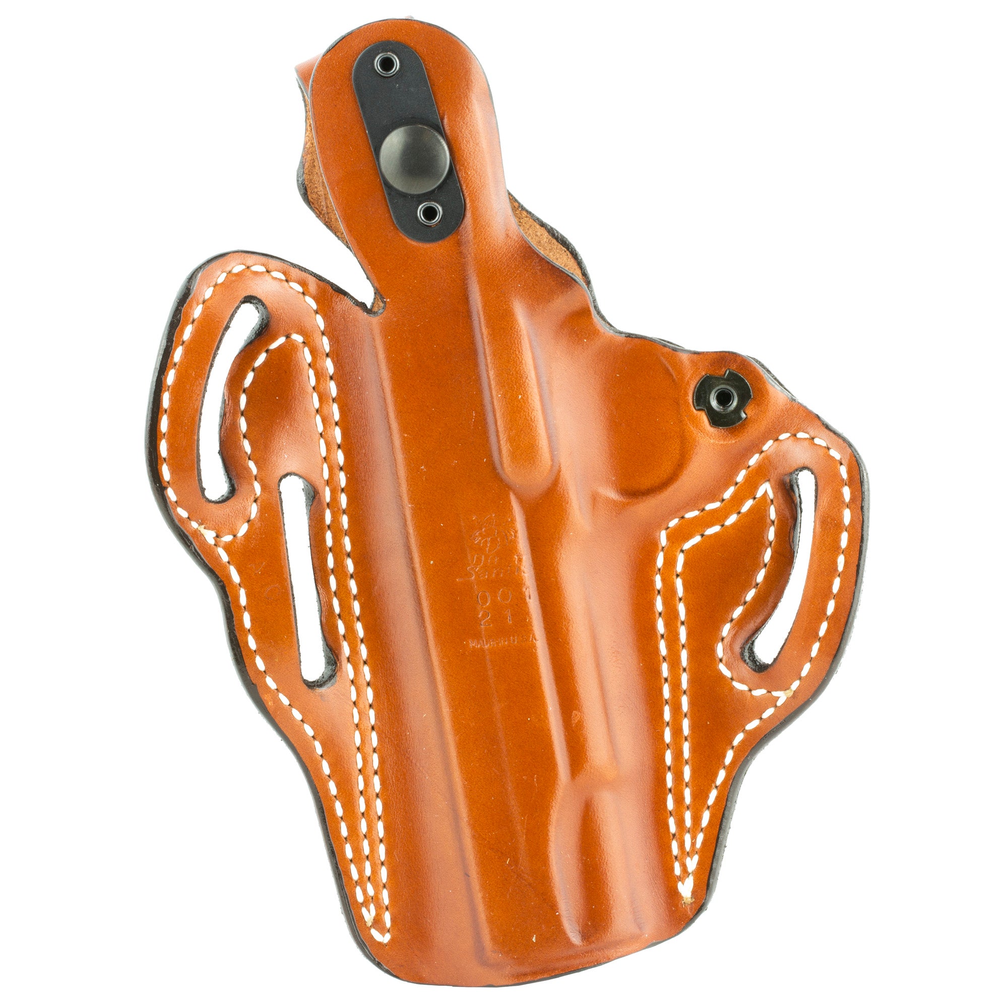 DeSantis Gunhide Model 1 Outside Waistband Holster for 1911 Pistols - Right Hand, Tan Leather