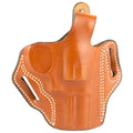DeSantis Gunhide Model 1 Outside Waistband Holster for Right-Hand Carry in Tan Leather