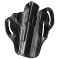 DeSantis Gunhide Speed Scabbard for 1911, Right Hand, 5-inch Barrel, Black Leather Outside Waistband Holster