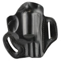 DeSantis Gunhide Speed Scabbard Outside Waistband Holster for Right Hand, Black Leather