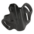 DeSantis Gunhide SPD Scabbard for Glock 19, Right Hand, Black Leather Outside Waistband Holster