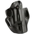 DeSantis Gunhide Speed Scabbard Outside Waistband Holster for Smith & Wesson Governor, Right Hand, 2.75-Inch Barrel - Black Leather