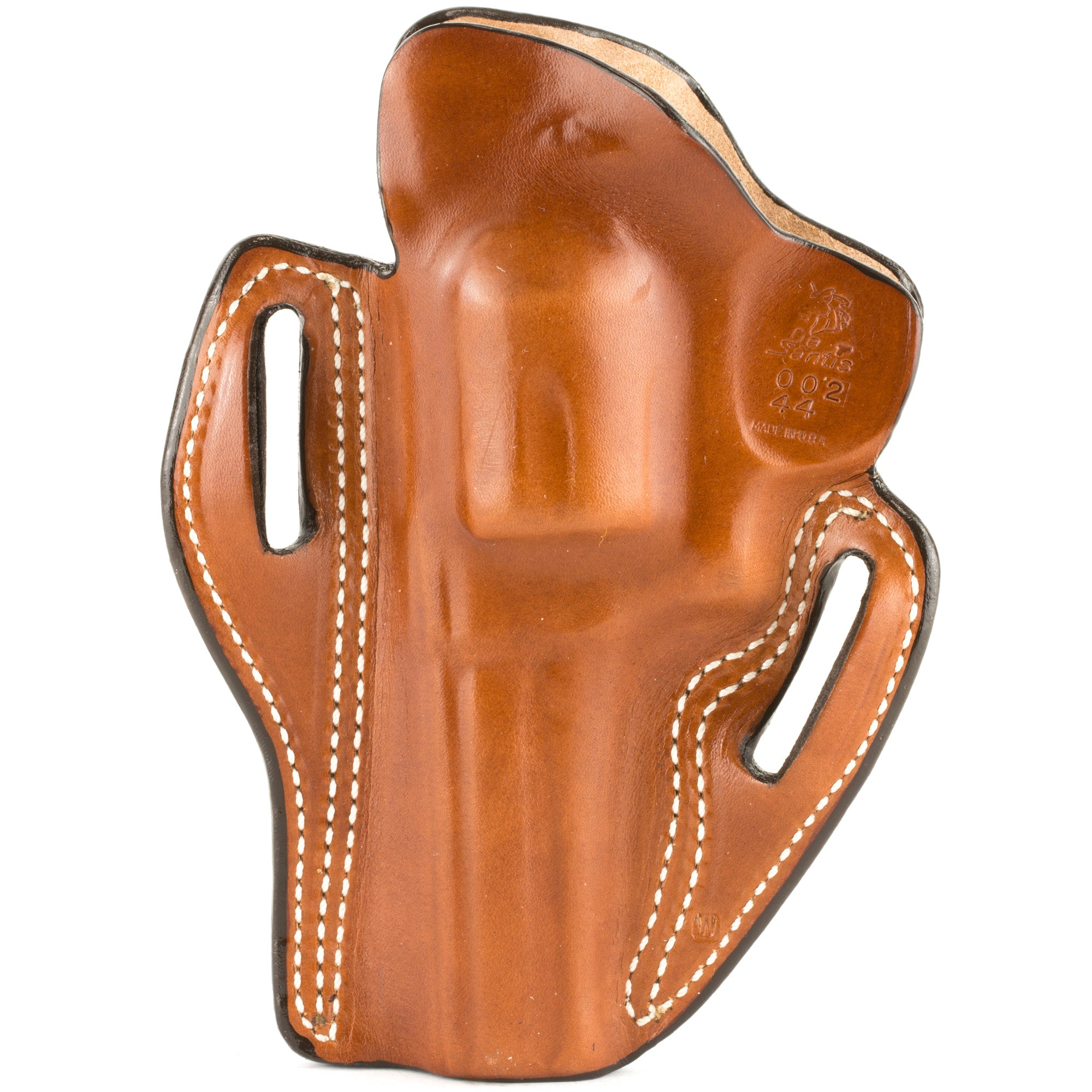 DeSantis Gunhide Speed Scabbard Outside Waistband Holster for Right Hand in Tan Leather - Model 2