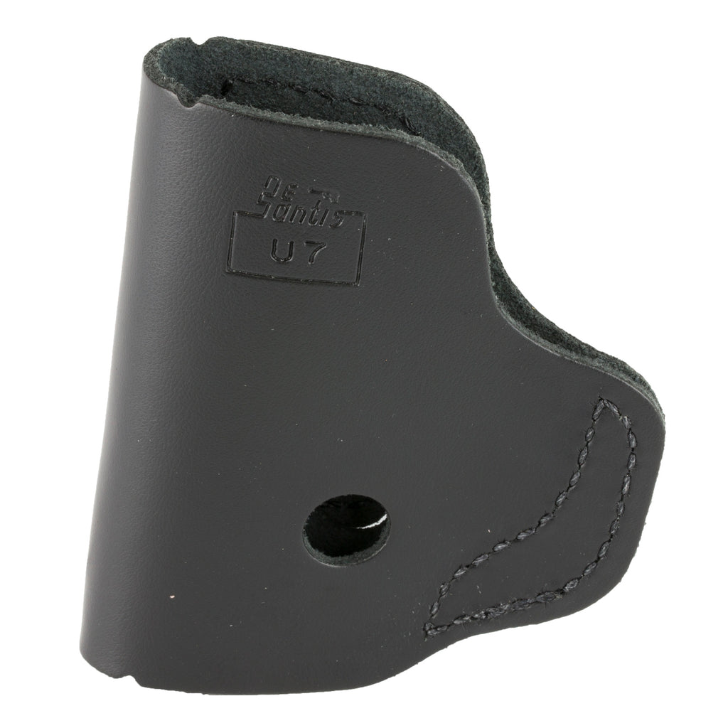 DeSantis Gunhide Insider Inside Waistband Holster for 380 - Right Hand, Black Leather