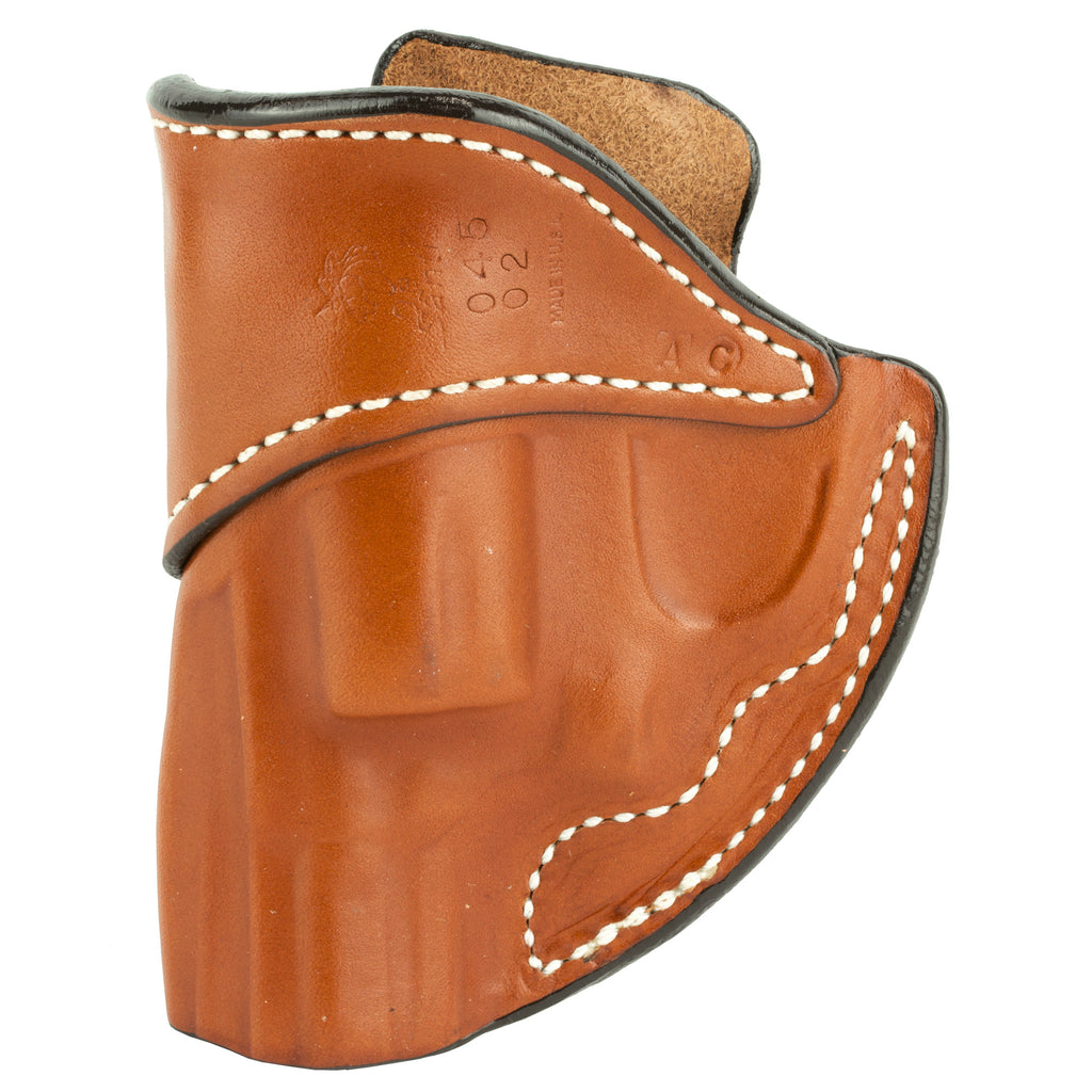 DeSantis Gunhide Summer Heat Inside Waistband Holster for Small Firearms - Right Hand, Tan Leather