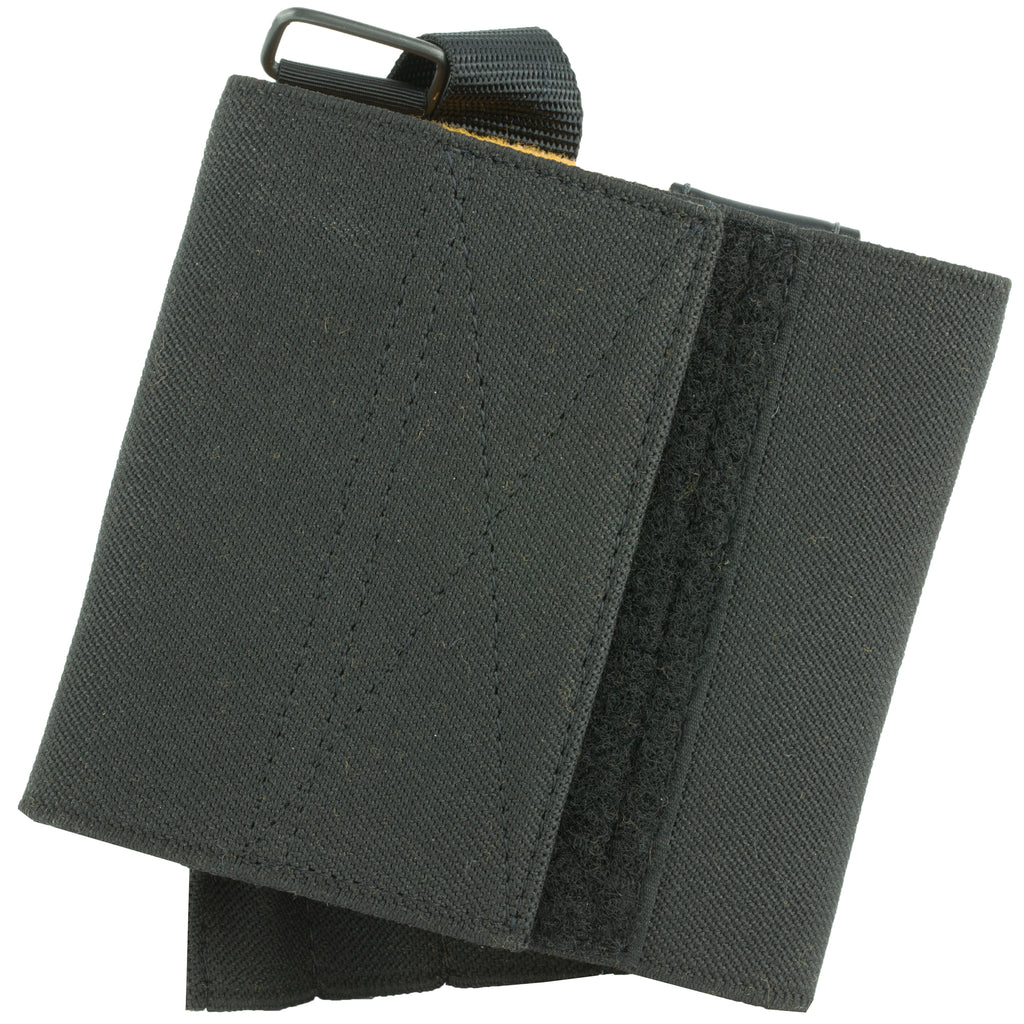 DeSantis Gunhide Apache Small to Large Frame Ankle Holster for Right-Handed Use, Black Nylon Model 62