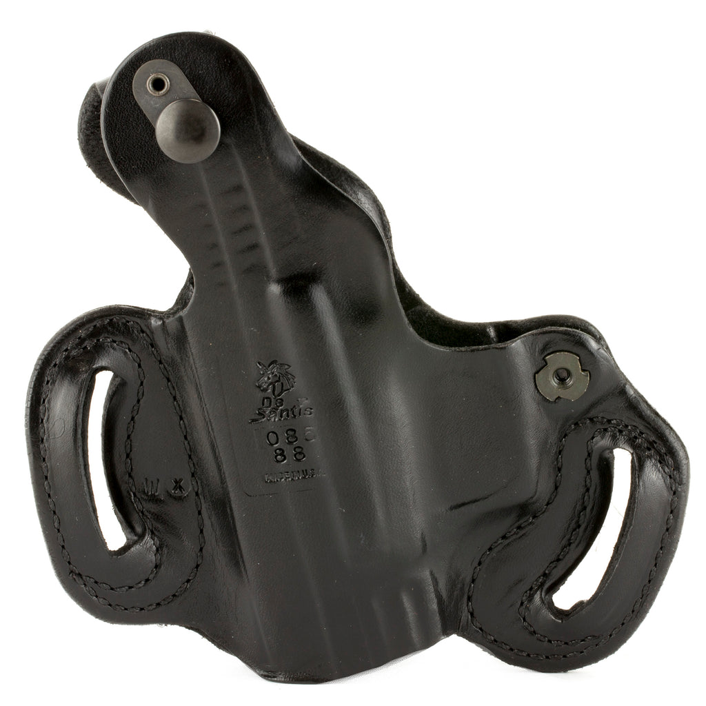 DeSantis Gunhide Model 85 Outside Waistband Holster for Sig P365 - Right Hand, Black Leather