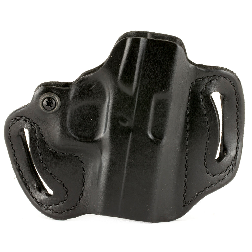 DeSantis Gunhide Mini Slide Outside Waistband Holster for Sig P365, Right Hand, Black Leather