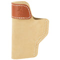 DeSantis Gunhide Sof-Tuck #106 Inside Waistband Holster for Glock 19 - Right Hand, Tan Leather