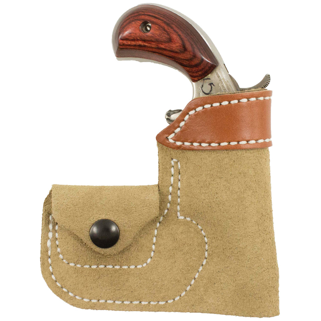 DeSantis Gunhide Model 109NAX4 Tan Leather Pocket Holster for North American Arms Pistols