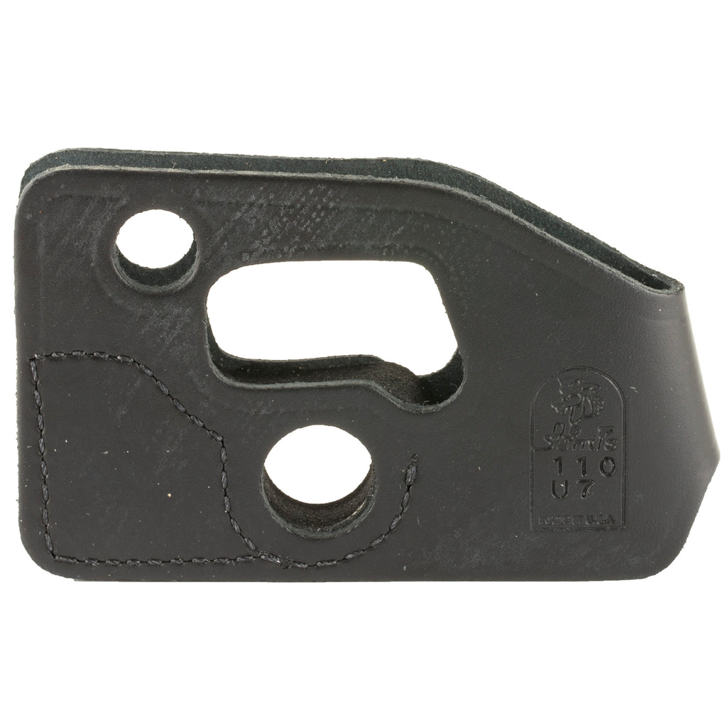 DeSantis Gunhide Pocket Shot Wallet Holster for 380 & 32 Auto Pistols, Model 110, Black Leather