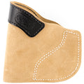 DeSantis Gunhide Pocket-Tuk IWB Holster for Right Hand Carry - Tan Leather and Kydex