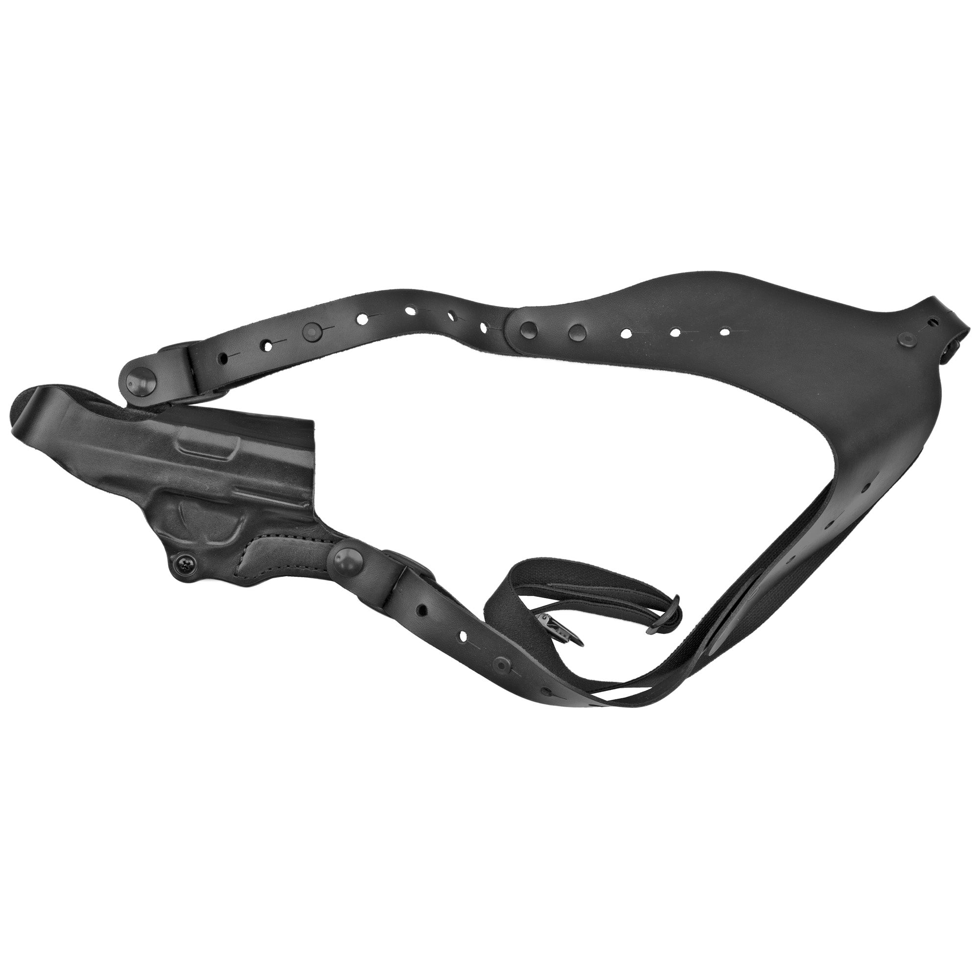 DeSantis Gunhide CEO Model 11Z Right Hand Leather Shoulder Holster for Sig P365 - Black