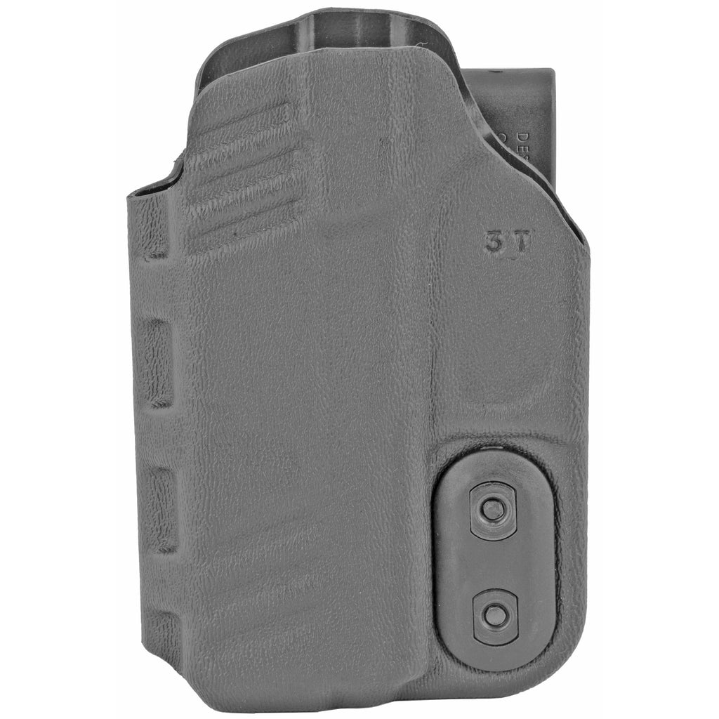 DeSantis Gunhide Slim-Tuk IWB Holster for G43X MOS, Ambidextrous, Black Kydex